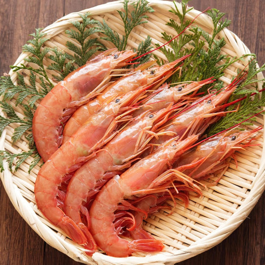 [surgelé] Crevettes rouges AVEC/SANS tête 2kg 赤海老有頭/無頭