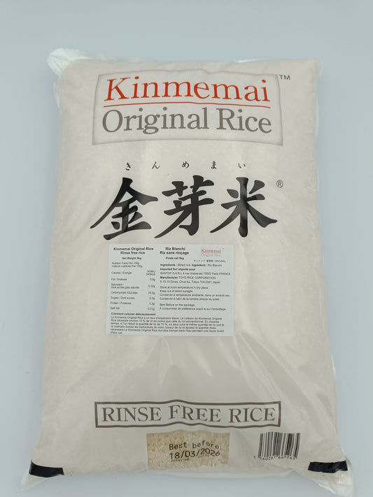 [sec] Riz japonais 5kg Kinmemai inutile de rincer 金芽米 無洗米